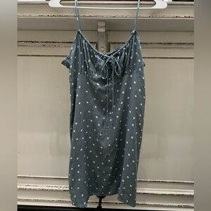 Blue Skater Dress Size large